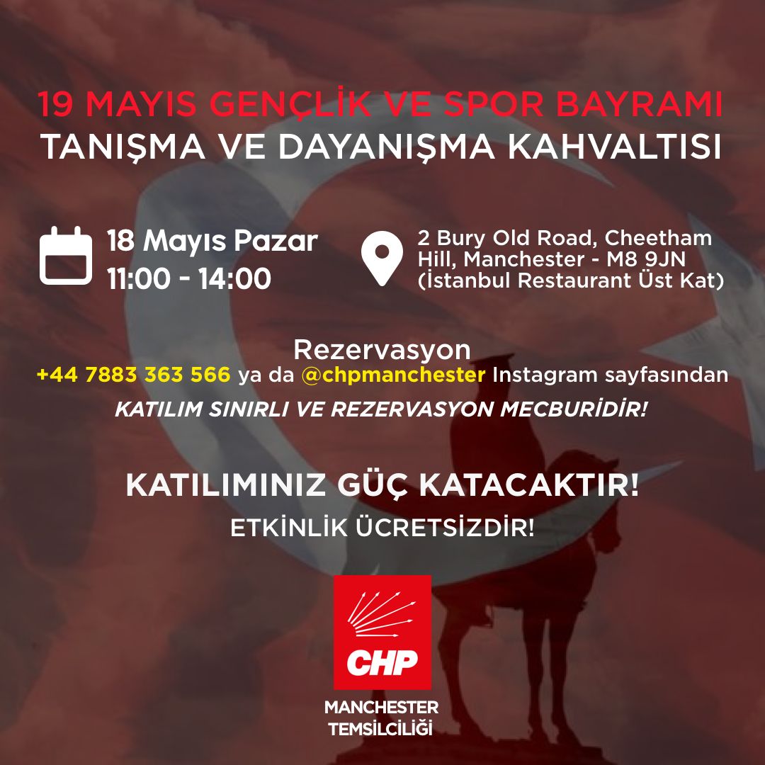 19 Mayıs Gençlik ve Spor Bayramı Kapsamında Tanışma ve Dayanışma Kahvaltısı