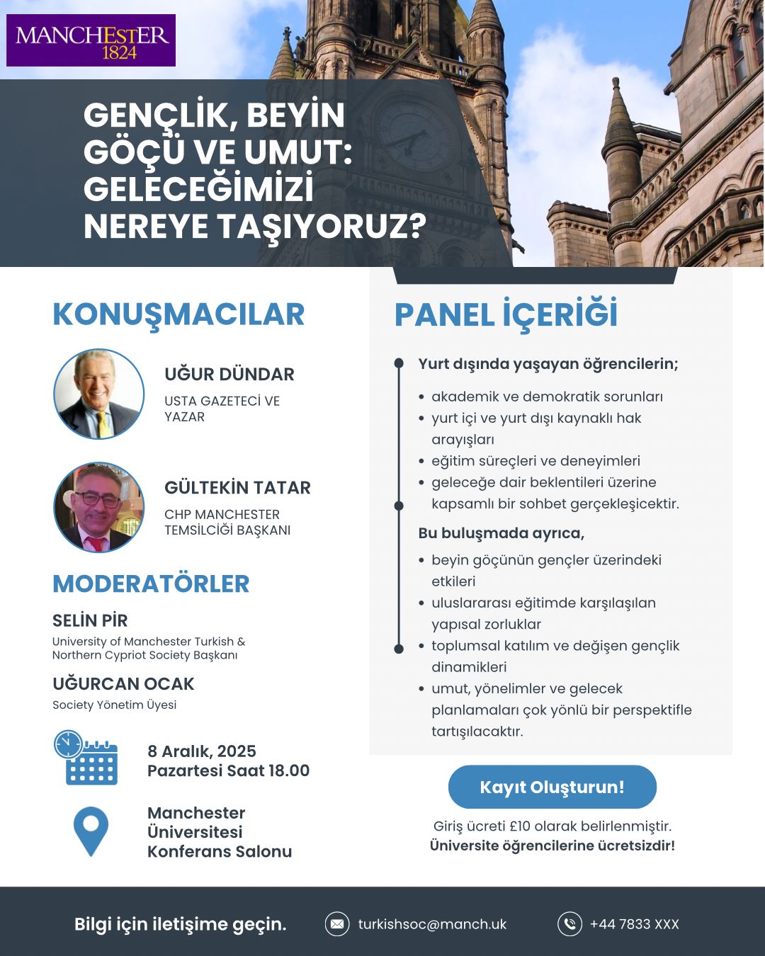 Panel Tarih Değişikliği Hakkında Bilgilendirme